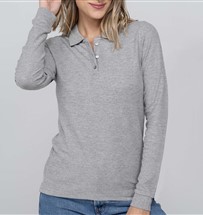 POLO DE SENHORA MANGA COMPRIDA